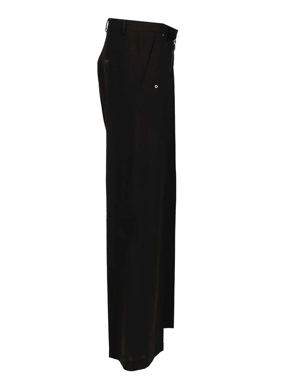 Rick Owens Black Trousers - Image 3