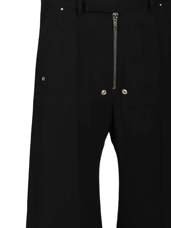 Rick Owens Black Trousers - Image 4