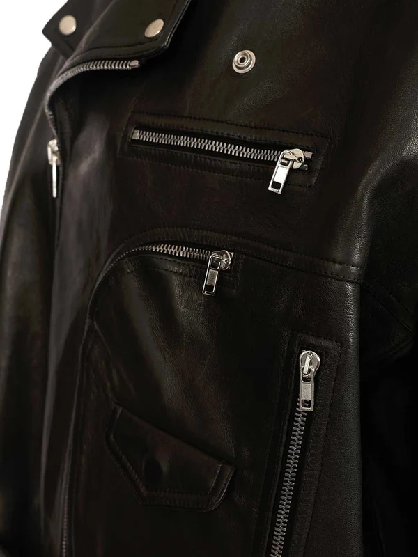 Rick Owens Black Biker - Image 5