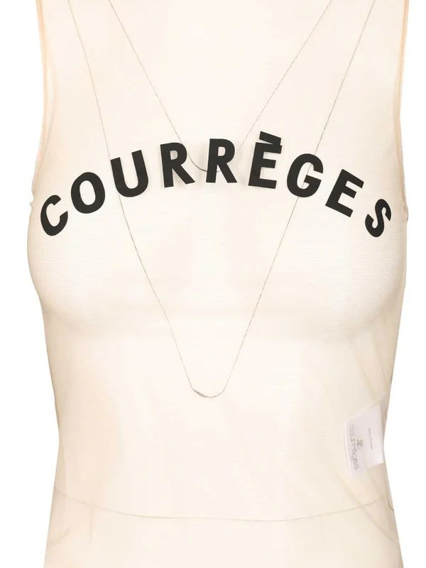 Courrèges White Sleeveless - Image 3