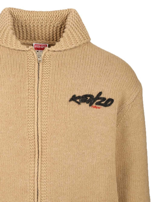 Kenzo Beige Cardigans - Image 3