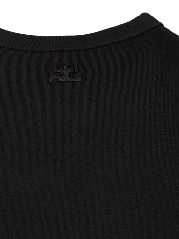 Courrèges Black Half Sleeve - Image 4