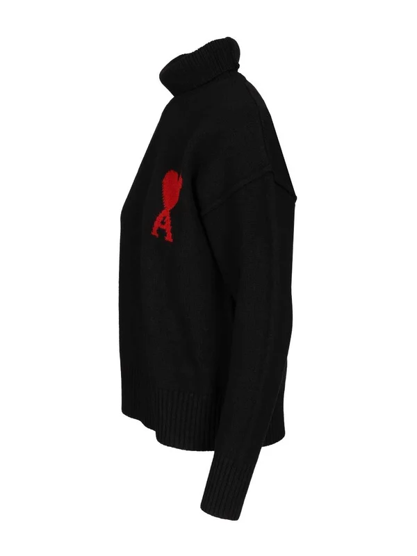 Ami Black Knitted - Image 3