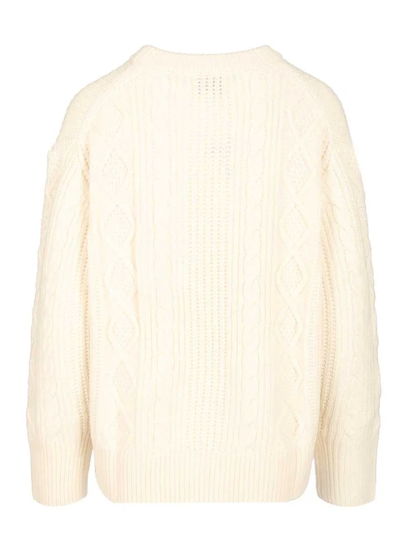Loulou De Saison White Knitted - Image 2