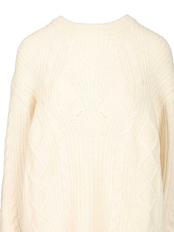 Loulou De Saison White Knitted - Image 4