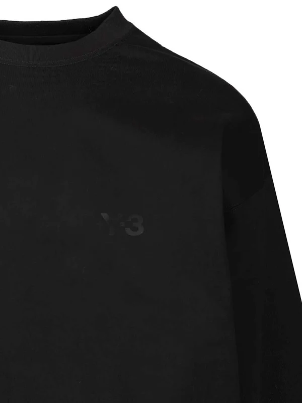 Y-3 Black Sweatshirts - Image 4