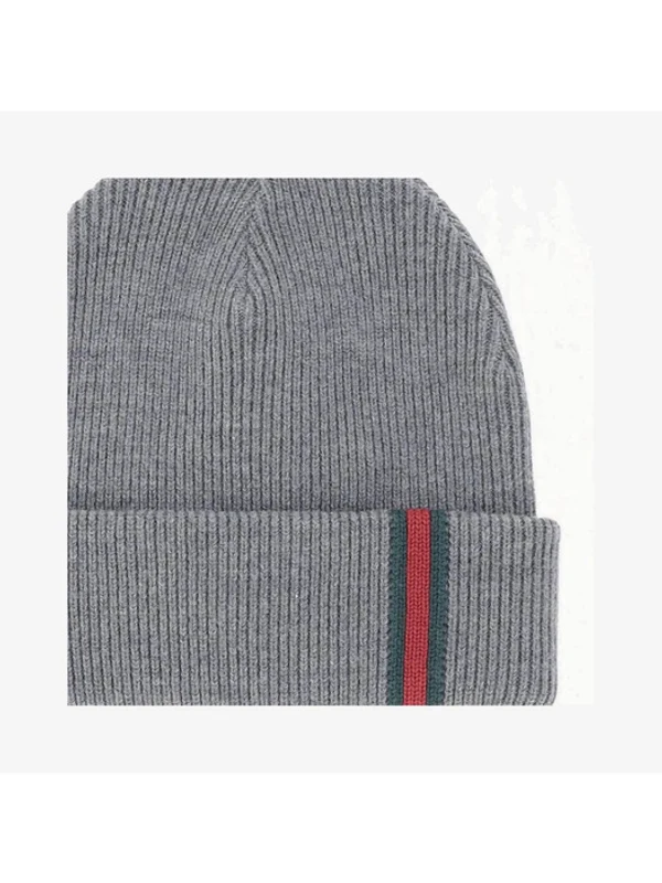 Gucci Grey Beanies - Image 3