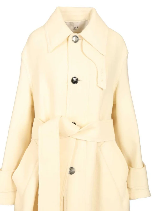 Ami Beige Coats - Image 4