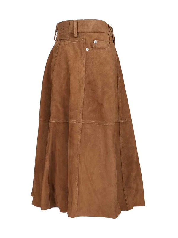 Ami Brown Skirts - Image 3