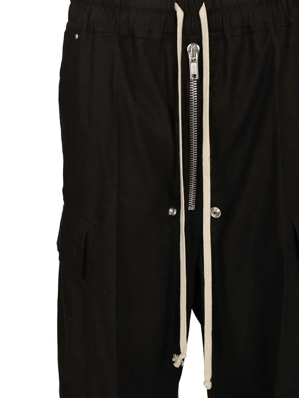 Rick Owens Black Casual Pants - Image 4