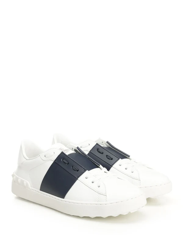 Valentino White Low Top Sneakers - Image 2