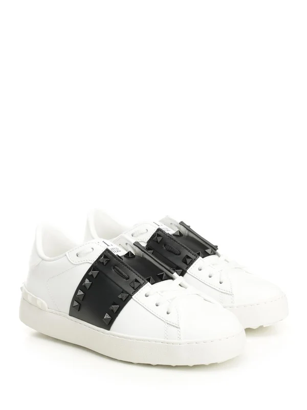 Valentino White Low Top Sneakers - Image 2
