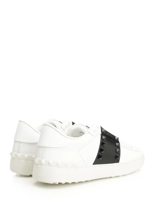 Valentino White Low Top Sneakers - Image 3