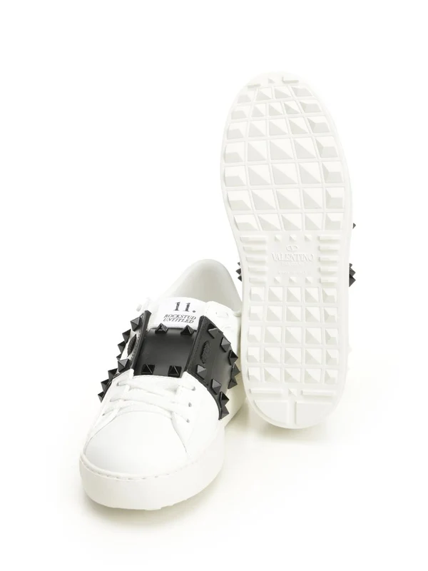 Valentino White Low Top Sneakers - Image 5