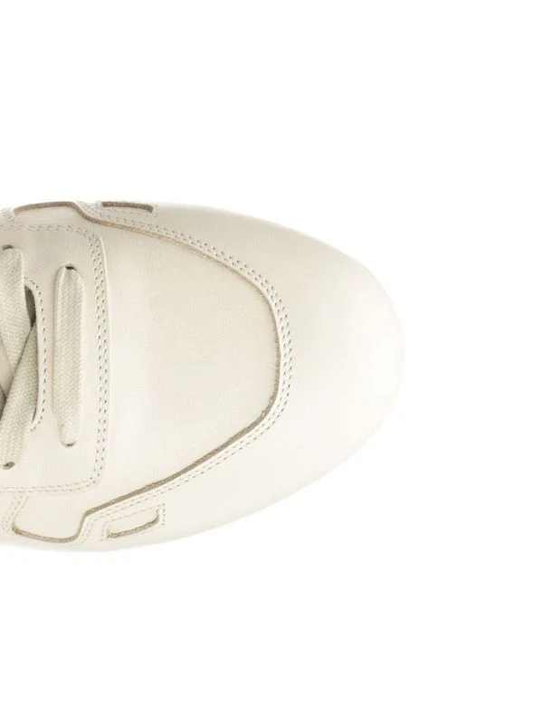 Rick Owens White Low Top Sneakers - Image 5
