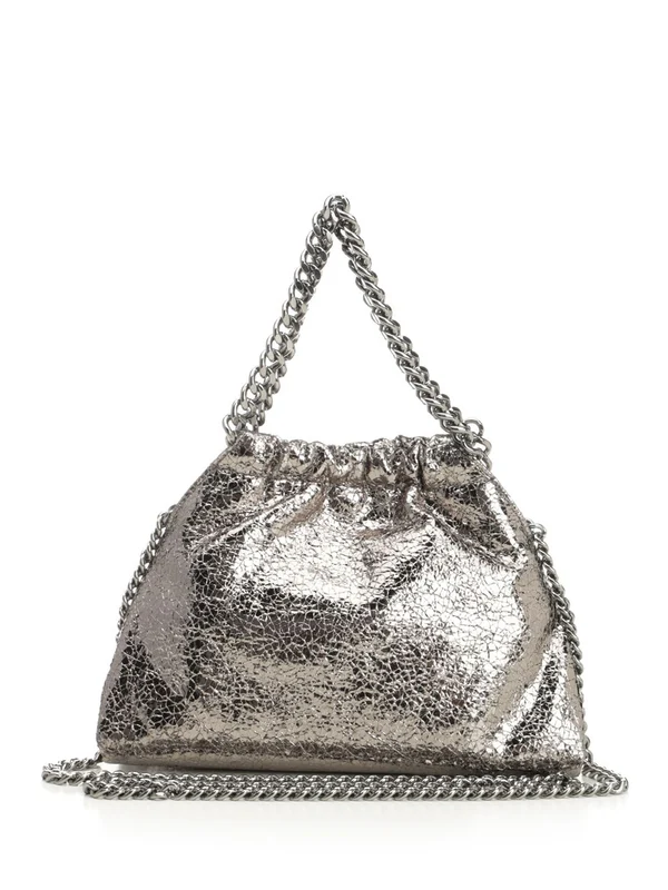 Stella Mccartney Silver Tote Bags - Image 3
