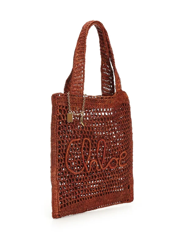 Chloe Brown Tote Bags - Image 2