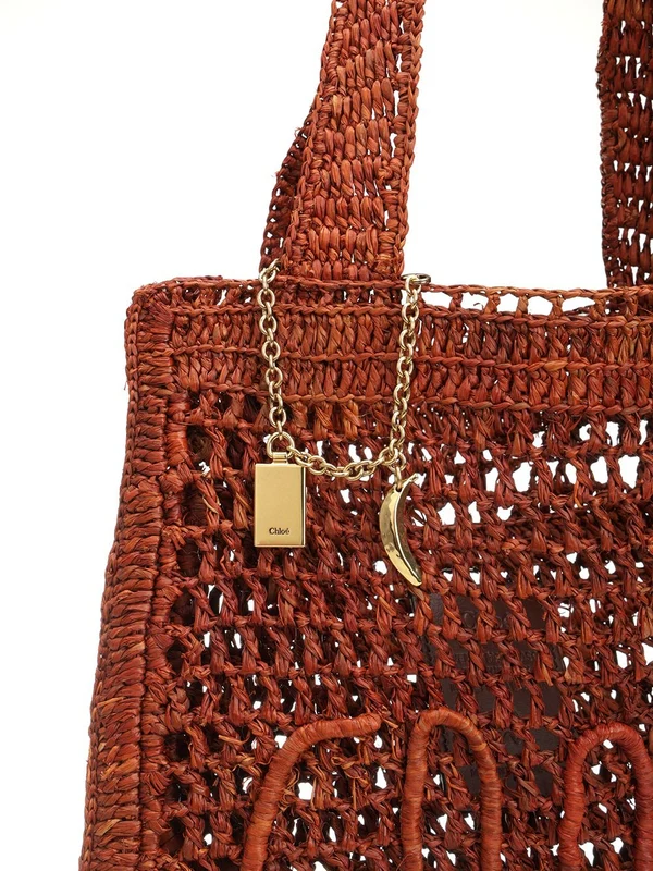 Chloe Brown Tote Bags - Image 5