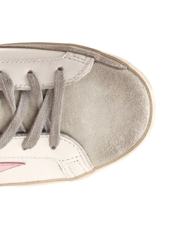 Golden Goose White Low Top Sneakers - Image 4