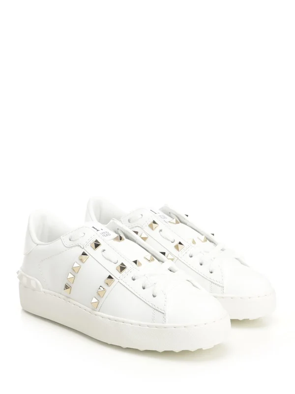 Valentino White Low Top Sneakers - Image 2