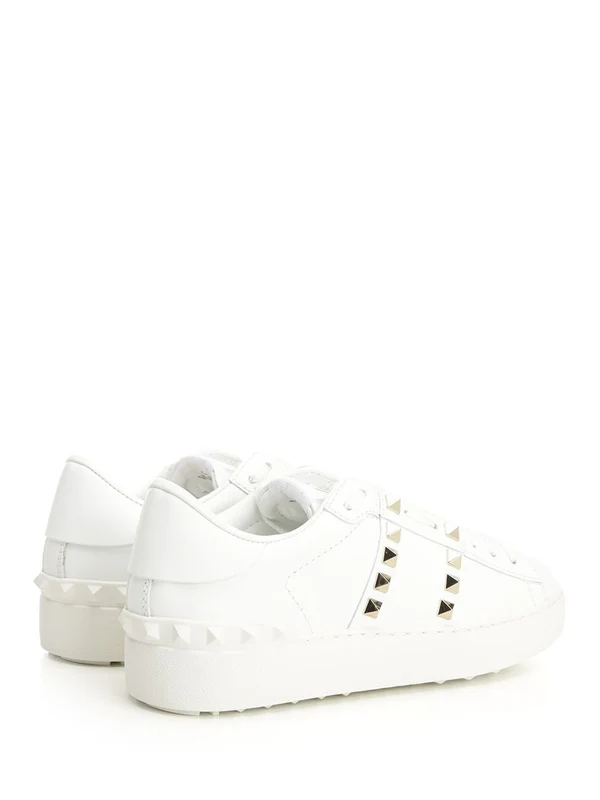 Valentino White Low Top Sneakers - Image 3