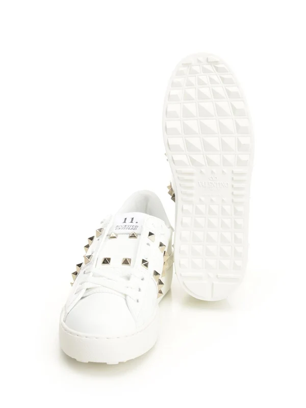 Valentino White Low Top Sneakers - Image 5