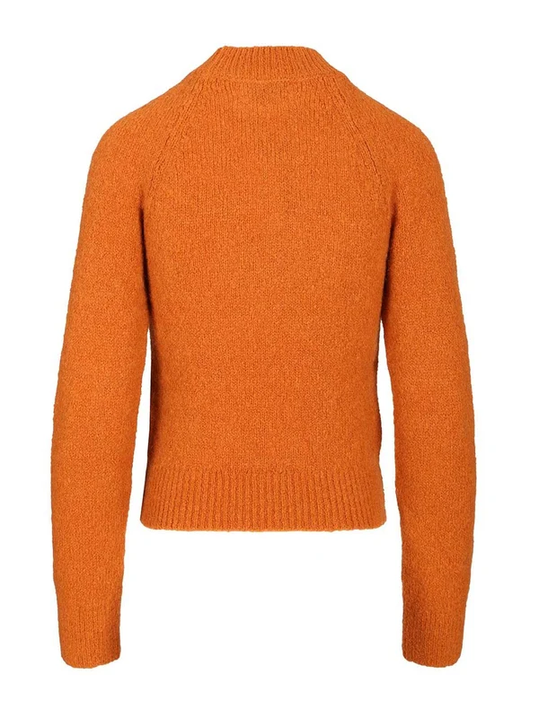 Dries Van Noten Orange Knitted - Image 2