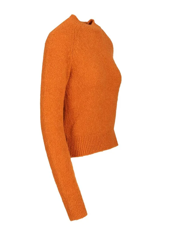 Dries Van Noten Orange Knitted - Image 3