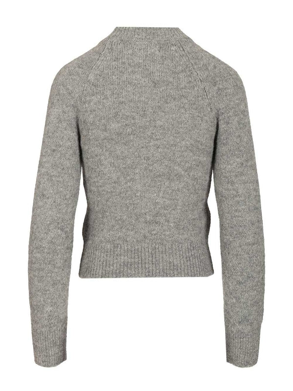 Dries Van Noten Grey Knitted - Image 2