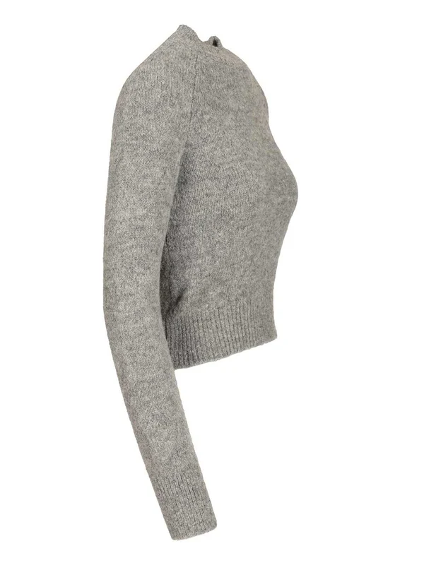 Dries Van Noten Grey Knitted - Image 3