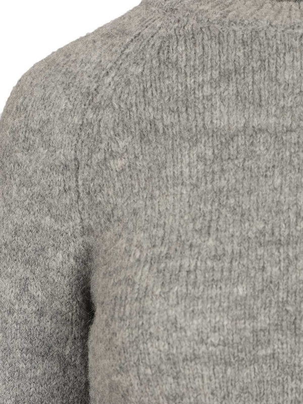 Dries Van Noten Grey Knitted - Image 4