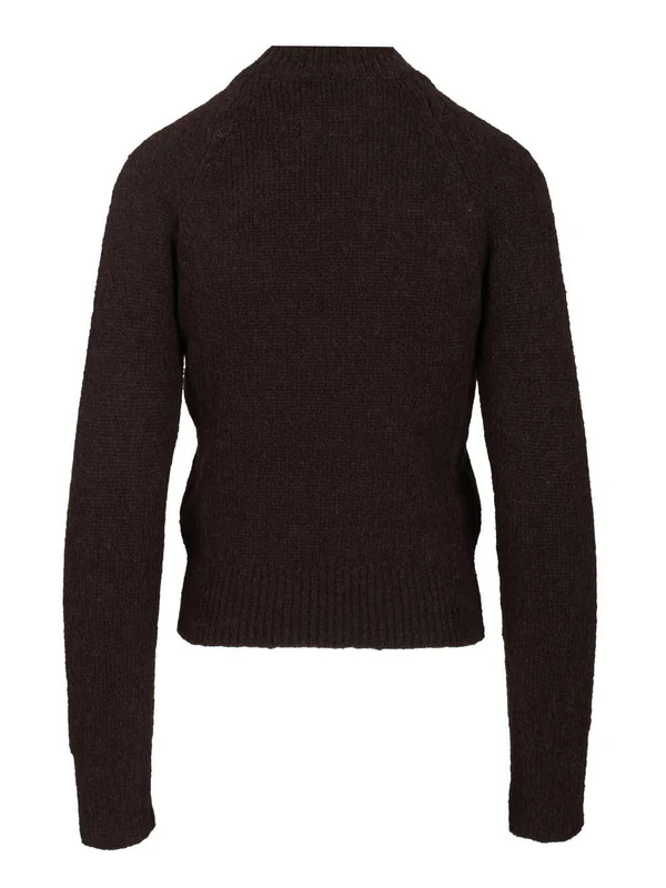 Dries Van Noten Brown Knitted - Image 2
