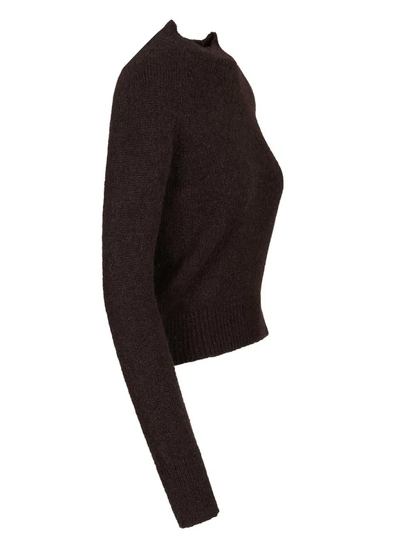 Dries Van Noten Brown Knitted - Image 3