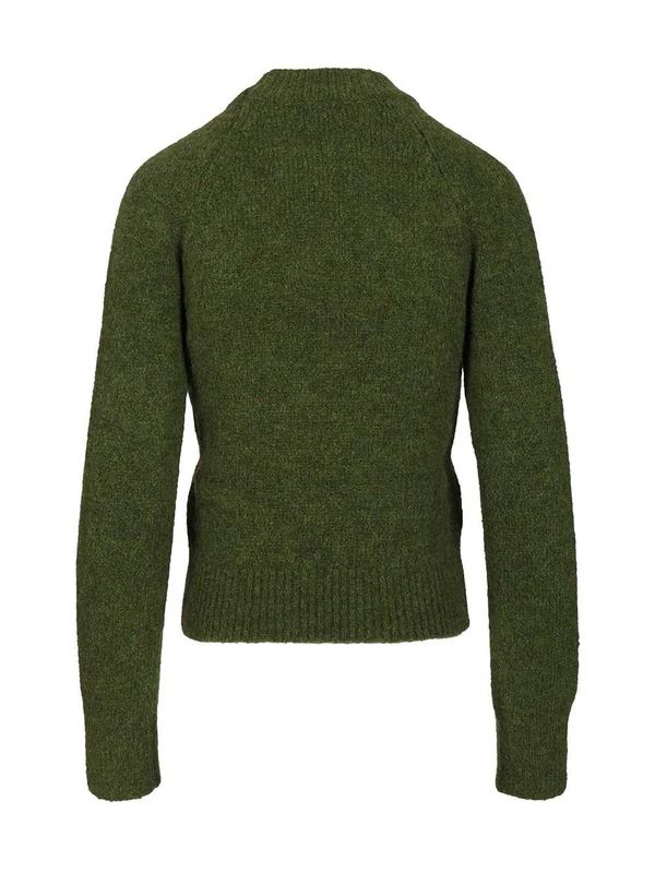 Dries Van Noten Green Knitted - Image 2