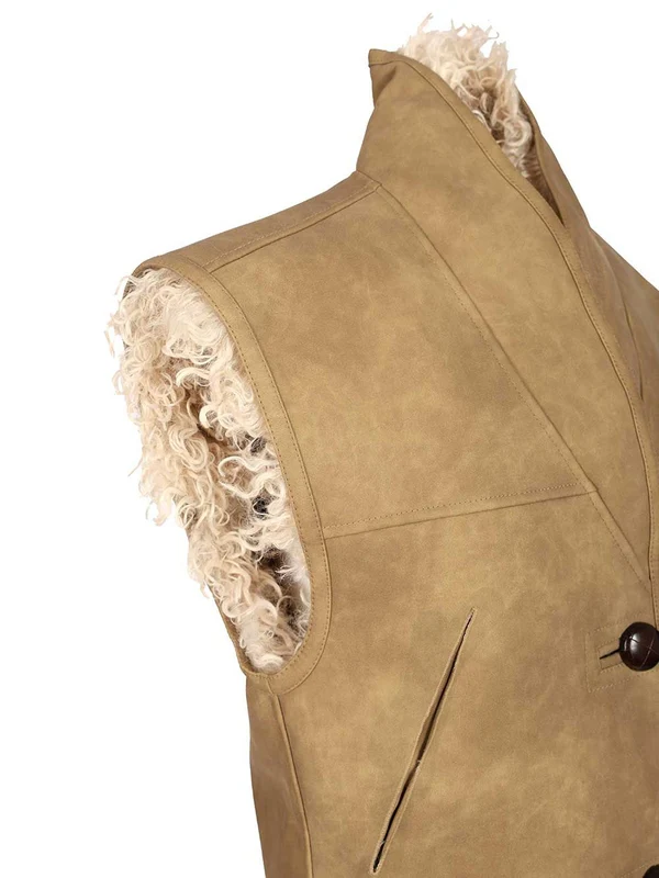 Isabel Marant Etoile Brown Fur & Shearling - Image 3