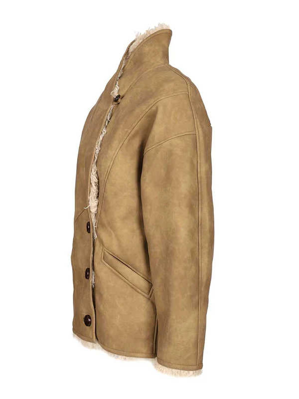 Isabel Marant Etoile Brown Fur & Shearling - Image 3