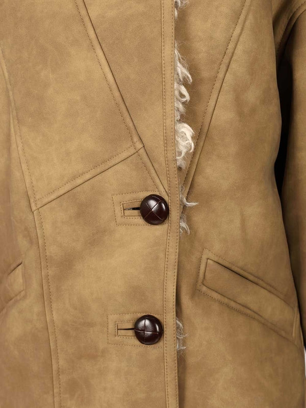 Isabel Marant Etoile Brown Fur & Shearling - Image 4