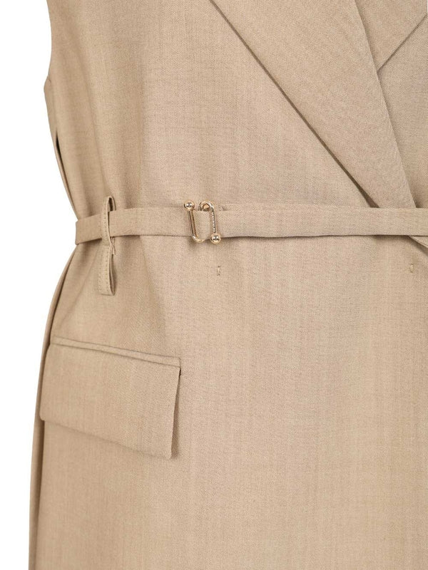 Sportmax Beige Tailored Jackets - Image 4