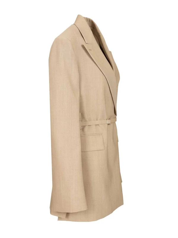 Sportmax Beige Tailored Jackets - Image 3