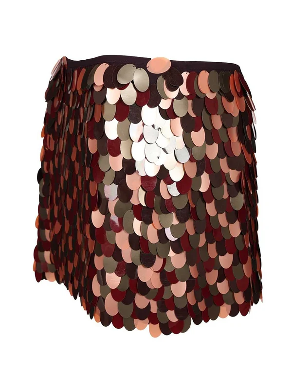 Dries Van Noten Burgundy Skirts - Image 3
