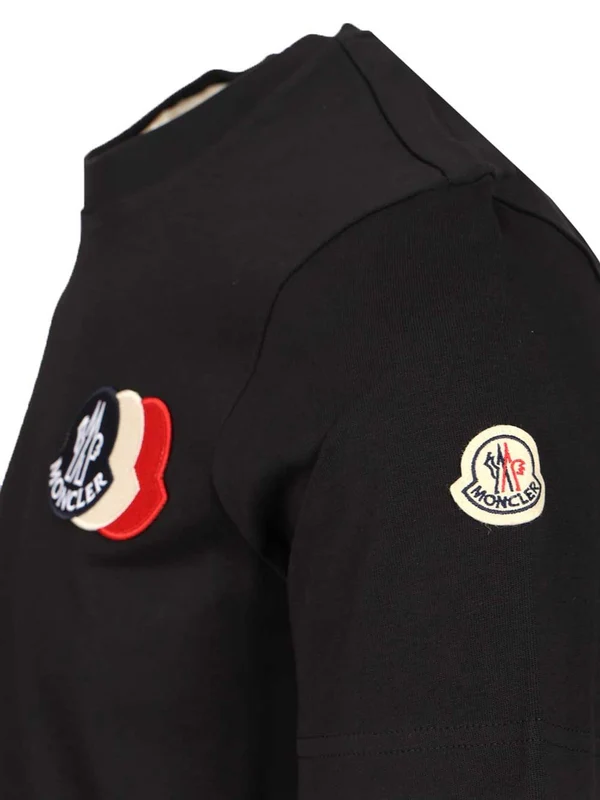 Moncler Blue Half Sleeve - Image 4