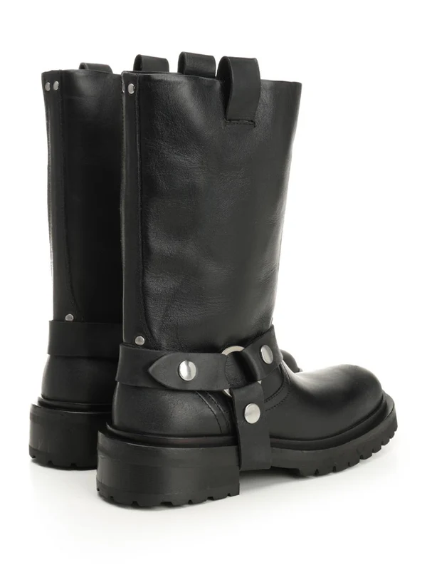 Golden Goose Black Ankle Boots - Image 3