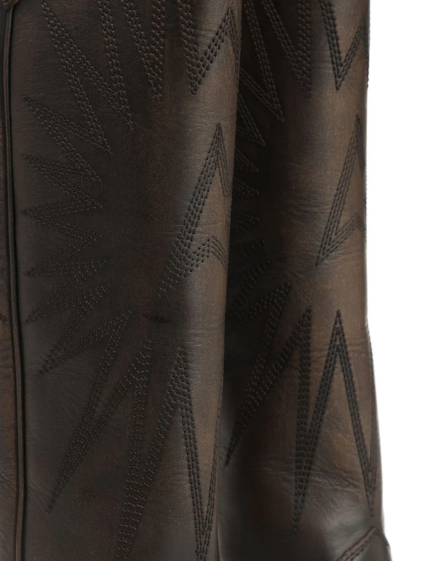 Golden Goose Brown Middle Boots - Image 6
