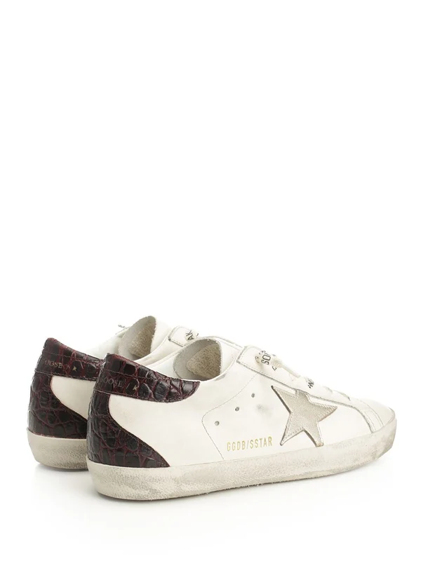 Golden Goose White Low Top Sneakers - Image 3