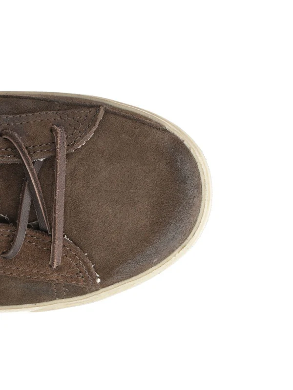Golden Goose Brown Low Top Sneakers - Image 4