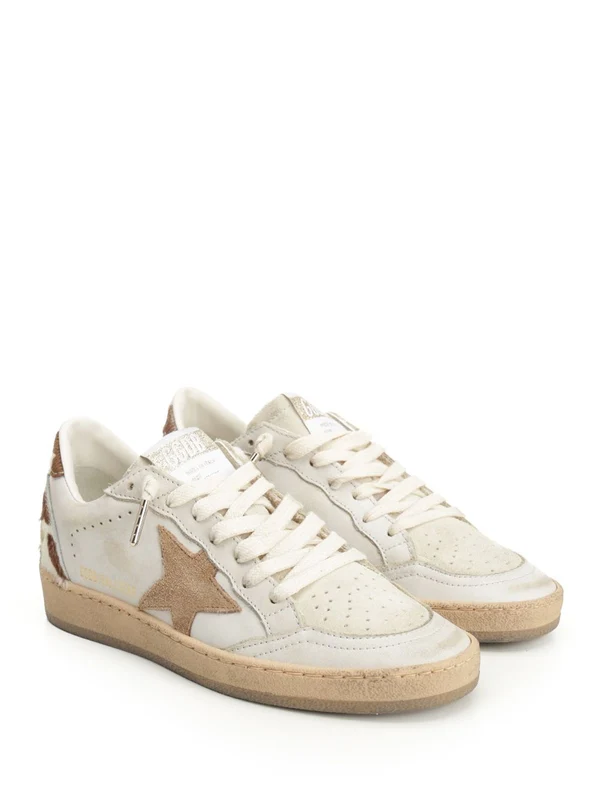 Golden Goose White Low Top Sneakers - Image 2