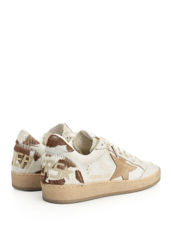 Golden Goose White Low Top Sneakers - Image 3
