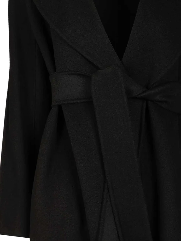 Max Mara Studio Black Coats - Image 4