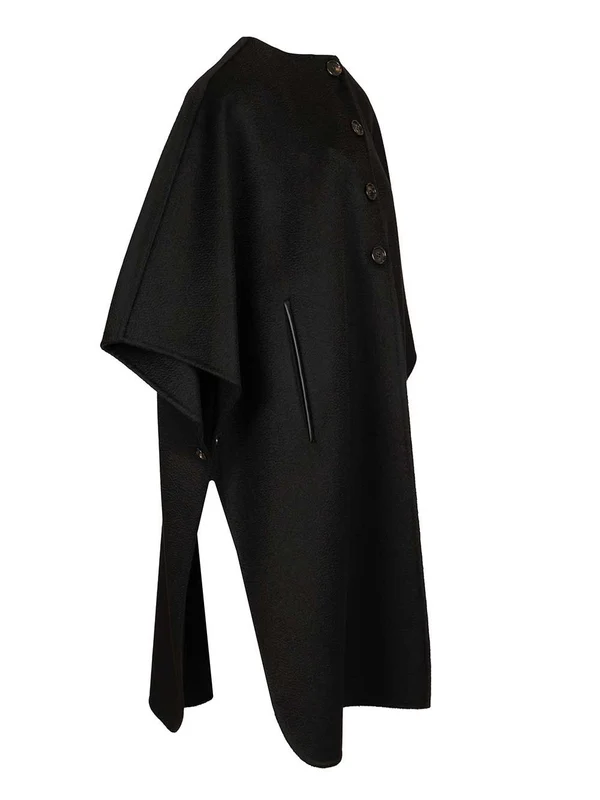 Max Mara Black Cape - Image 3