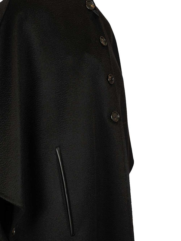 Max Mara Black Cape - Image 4